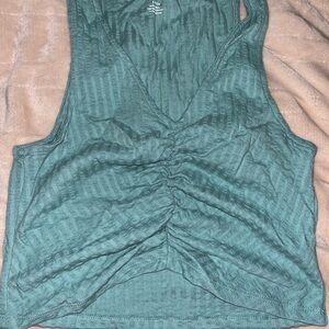American Eagle Outfitters Green Tank Top